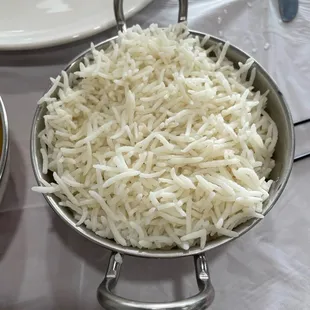 Plain rice