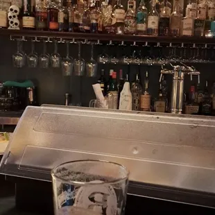 At the bar. Royal Room.