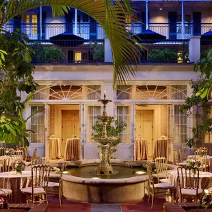 Courtyard reception