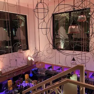 Upper level artwork