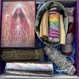 We offer beginner smudge kit with instruction.