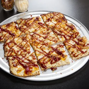 Flatbread Chicken Bacon Ranch w/ BBQ
