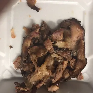 Very fatty brisket.