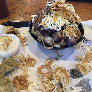 BBQ loaded potato Bowl