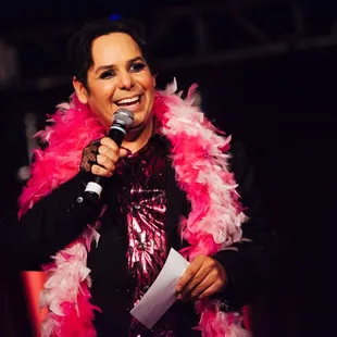 Emcee Jade Esteban Estrada