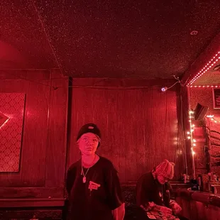 The entrance area to the bar