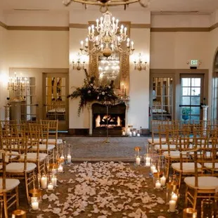 Ceremony in the Dining Room
 
 Photo by Sarah Anne Photography