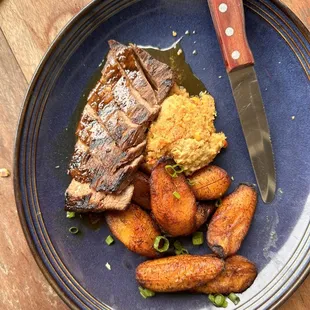 Island style Cuban steak