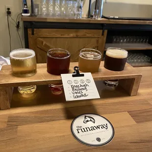 Beer flight