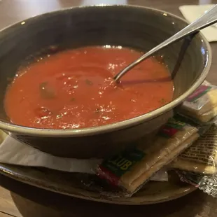 Tomato basil soup (cup)