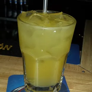 Peach schnapps with a shot of vodka