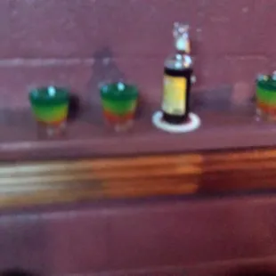 Marley&apos;s and a beer while we play pool