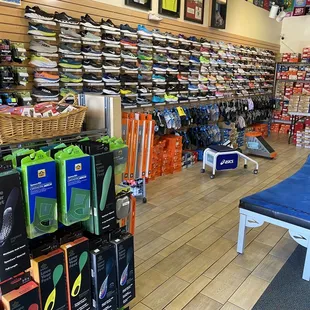 A happy &amp; exciting shop for runners /hikers/ walkers