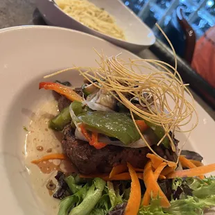 smothered 1/2lb filet