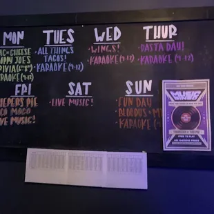 Entertainment board