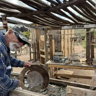 Panning for gold