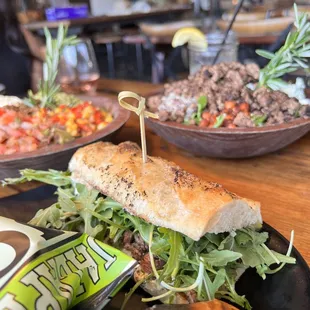Chimichuri Steak Sandwich