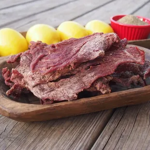 Lemon Pepper Beef Jerky
