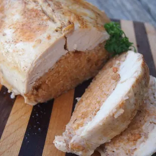 Stuffed Deboned Chicken - Shrimp Ettouffe