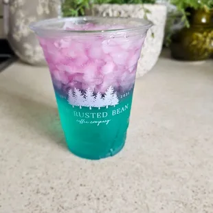 Northern Lights~ Blue Lotus, green apple, prickly pear