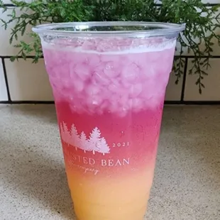 Kansas Sunset ~White Lotus, cream, candied orange,  cantaloupe, prickly pear.