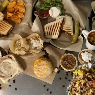 A little sampling of our menu!