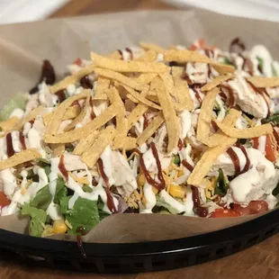 Try our fiesta salad on the dinner menu!