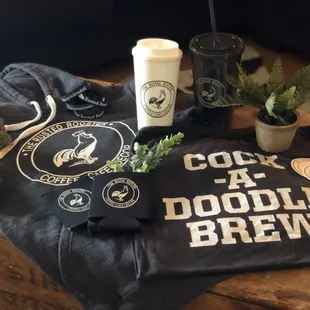 We have lots of Rooster merch for sale!