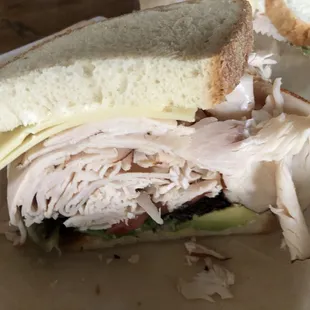 Turkey Avocado Sandwich