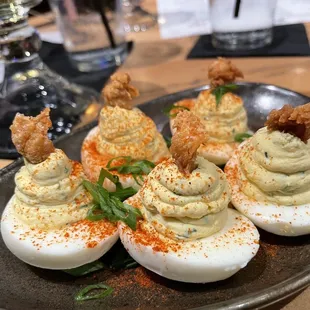 CRACKLIN- DEVILED EGGS