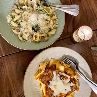 Orecchiette, Pappardelle Oxtail