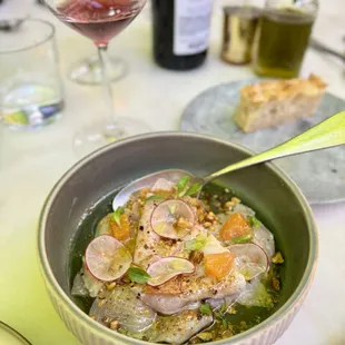 Hamachi Crudo