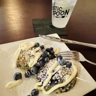 Blueberry biscuits