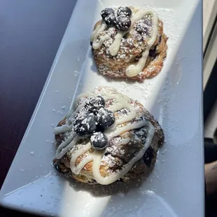 Blueberry  biscuits!!!