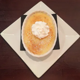 This is the Creme Brulée dessert during 2025 Restaurant Week.  Photo taken January 22, 2025.