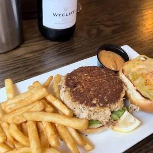 Crab Cake Sandwich