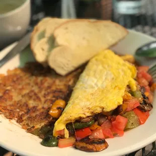 Vegie omelette-yummy!