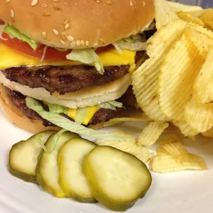 The BARREL BURGER.