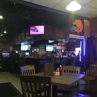 The bar scene