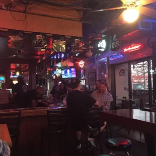 Low key early Saturday evening!