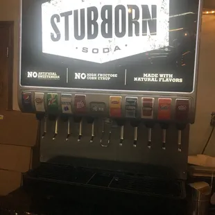 Soda machine