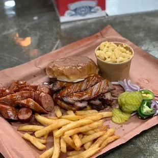 a plate of food