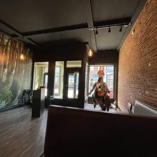 Entry of the restaurant.