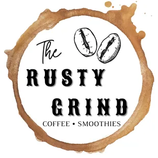 coffee beans in a circle