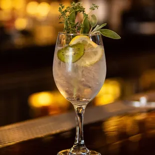 London Times! Our twist on a classic Gin &amp; Tonic!