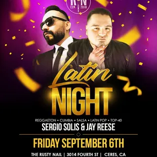 Every FRIDAY is LATIN FRIDAY!! The hottest party in the Valley!! Don't want to wait in line? Get here early!