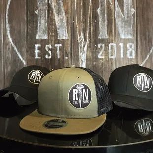 Gray looking hats! I'm buying one!!