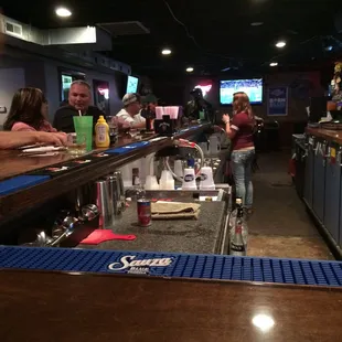 Fun and simple.  Tacos are awesome, burgers are awesome, locals are friendly.