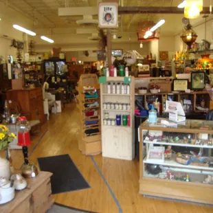View looking inside from the front entry.