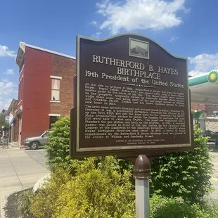 Historic marker nearby.